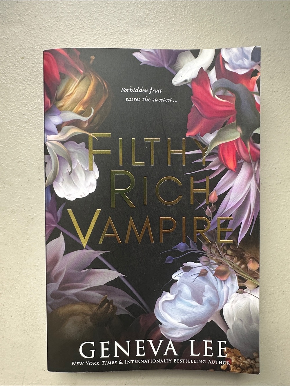 Barnes & Noble Filthy Rich Vampire Hardcover - Black, Gold, Red, Purple, White